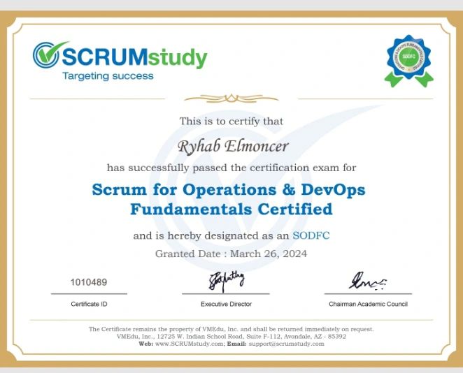 Scrum Certification