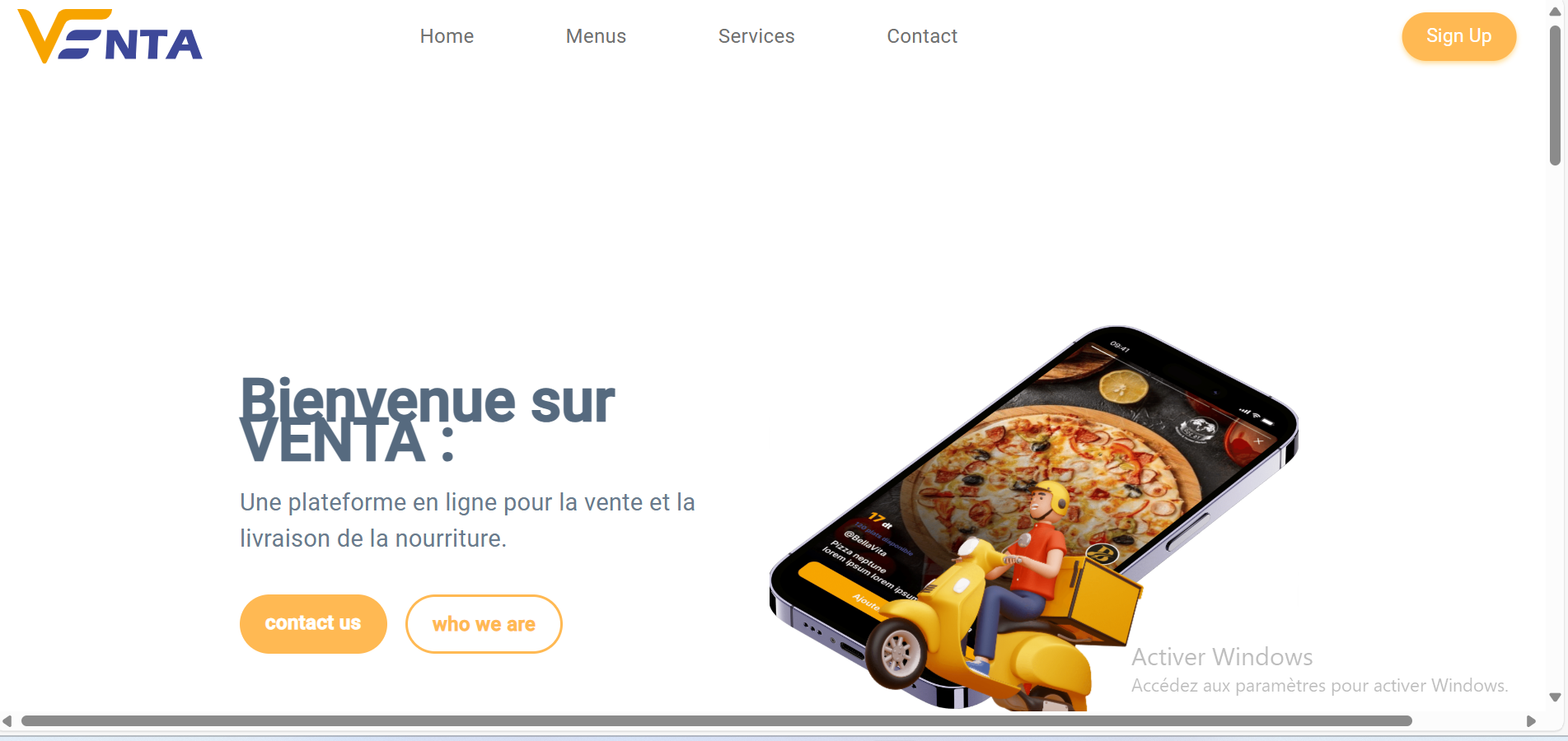 Multi-vendor e-commerce platform Venta